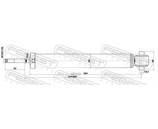 Купить АМОРТИЗАТОР ЗАДНИЙ TOYOTA COROLLA E15/E18 01650964R