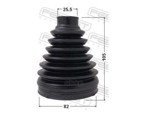 Купить ПЫЛЬНИК ШРУСА НАРУЖНЕГО HYUNDAI/KIA/SUZUKI/TOYOTA /82X105X25,5MM FEBEST 0117P-ZZE150