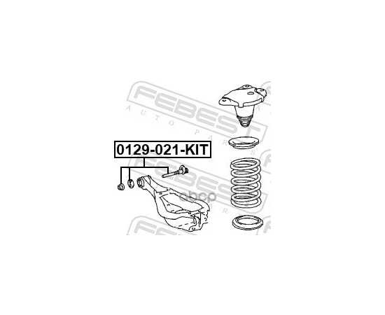 Купить БОЛТ С ЭКСЦЕНТРИКОМ РЕМКОМПЛЕКТ LEXUS RX SERIES AGL2 ,GGL2 ,GYL25 2015.09- FEBEST 0129-021-KIT