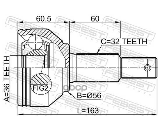 Купить ШРУС ВНЕШНИЙ NISSAN PATHFINDER RUS R52RR 08/15- 0210-R52VQ35