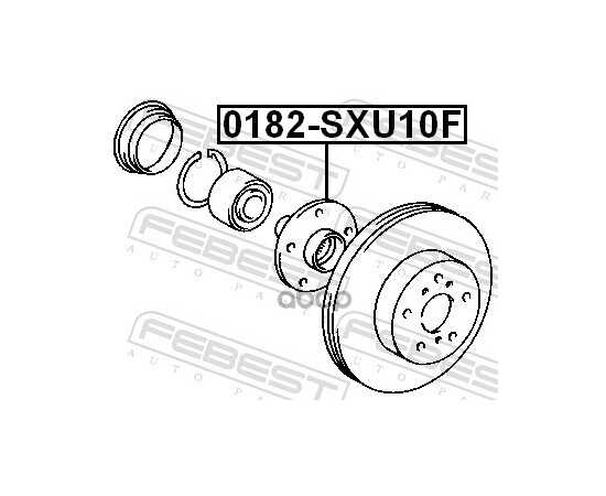 Купить СТУПИЦА ПЕРЕДНЯЯ TOYOTA CAMRY SXV2#/MCV2# 1996-2001 0182-SXU10F