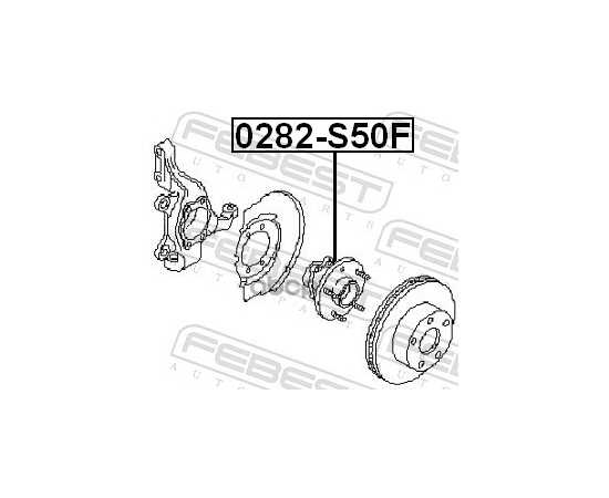 Купить СТУПИЦА ПЕРЕДНЯЯ NISSAN FUGA Y50 2004-2009 0282-S50F