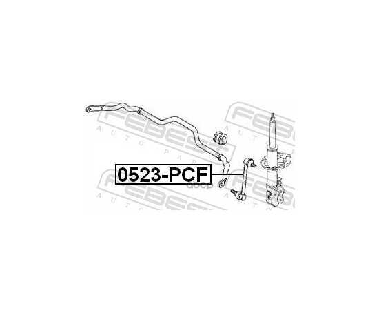 Купить ТЯГА ПЕРЕДНЕГО СТАБИЛИЗАТОРА L=R MAZDA FEBEST 0523-PCF