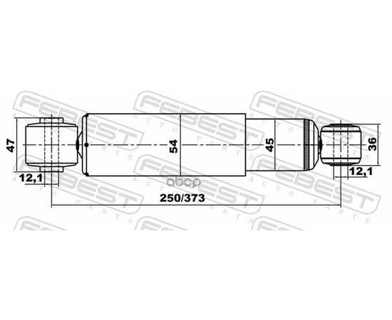 Купить АМОРТИЗАТОР ЗАДНИЙ HYUNDAI SOLARIS 12650901R