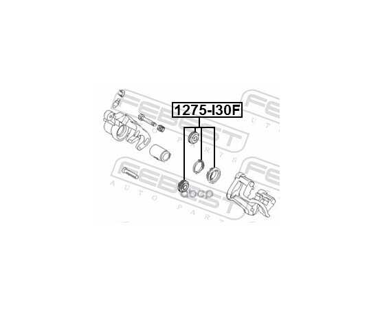 Купить РЕМКОМПЛЕКТ СУППОРТА ТОРМОЗНОГО ПЕРЕДНЕГО HYUNDAI I30 07 07- 1275-I30F