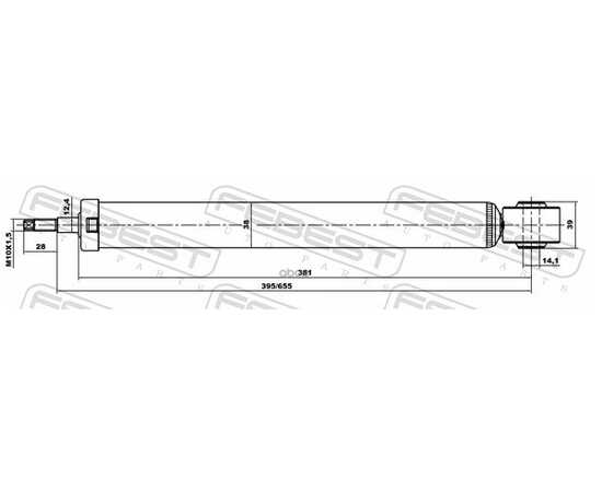 Купить АМОРТИЗАТОР ЗАДНИЙ OPEL ASTRA J 10651967R