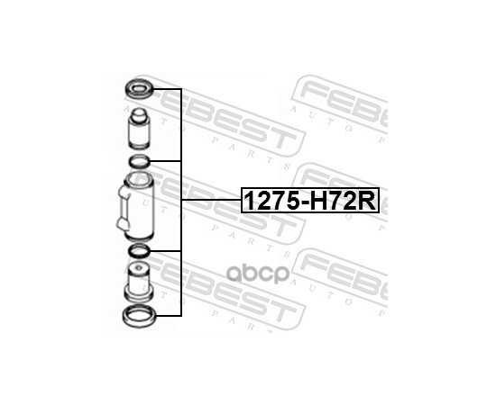 Купить РЕМКОМЛЕКТ КОЛЕСНОГО ЦИЛИНДРА HYUNDAI HD45/HD65/HD72/HD78 2004- 1275-H72R