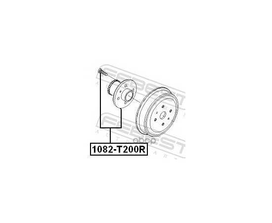 Купить СТУПИЦА ЗАДНЯЯ CHEVROLET AVEO (T200) 2003-2008 1082-T200R