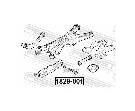 Купить БОЛТ С ЭКСЦЕНТРИКОМ OPEL SIGNUM 2003-2008 1829-001