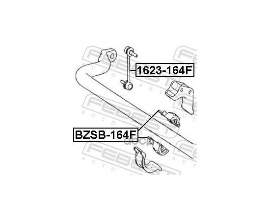 Купить ТЯГА СТАБИЛИЗАТОРА ПЕРЕДНЯЯ MERCEDES M W164 1623-164F