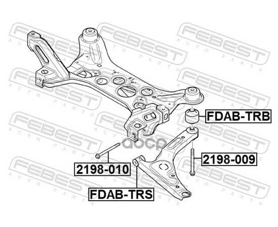 Купить БОЛТ FORD TRANSIT 2006­2014 2198-009