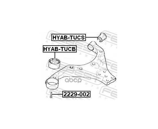 Купить БОЛТ HYUNDAI ACCENT 06 (MEXICO) 2006- [HMA] FEBEST 2229-002