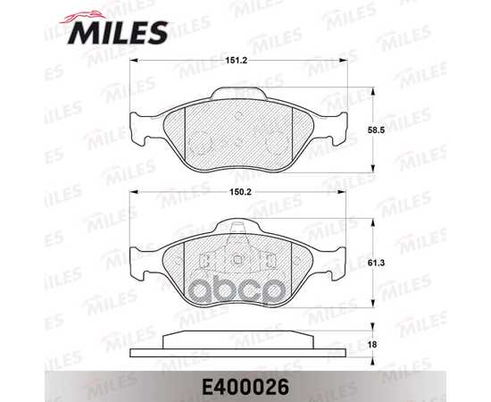 Купить КОЛОДКИ ТОРМОЗНЫЕ ПЕРЕДНИЕ (БЕЗ ДАТЧИКА) (СМЕСЬ LOW-METALLIC) (FORD FIESTA IV-V, FUSION, MAZDA 2 (DY)) (TRW GDB1419) E400026