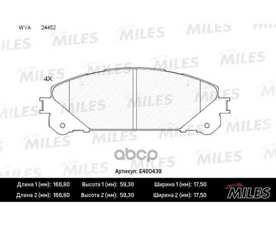 Купить КОЛОДКИ ТОРМОЗНЫЕ ПЕРЕДНИЕ (БЕЗ ДАТЧИКА) (СМЕСЬ LOW-METALLIC) LEXUS RX 09-/TOYOTA HIGHLANDER 07- (TRW GDB3484) E400439