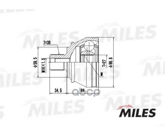 Купить ШРУС НАРУЖНЫЙ AUDI A6/A8 2.0TD-3.2 04- (С ABS) (GKN 304952) GA20040