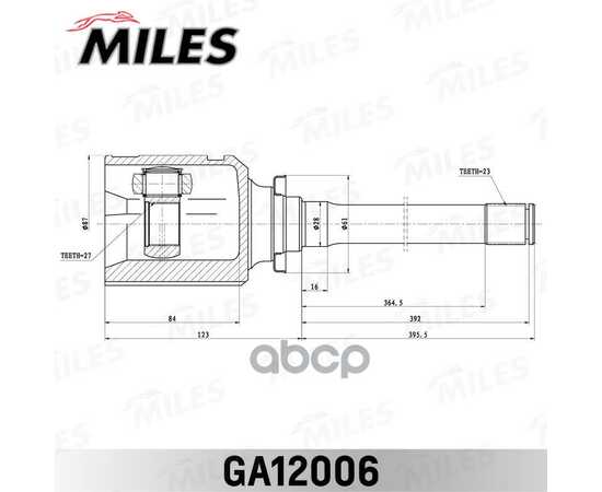 Купить ШРУС ВНУТРЕННИЙ ПРАВЫЙ LEXUS RX300/330 03-08 GA12006