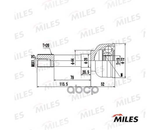 Купить ШРУС НАРУЖНЫЙ SUZUKI JIMNY 1.3 98- (SKF VKJA5640) GA20437