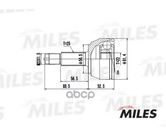 Купить ШРУС НАРУЖНЫЙ FORD ESCORT/FIESTA/ORION 1.4-1.8 90-99 (GKN 302871) GA20101