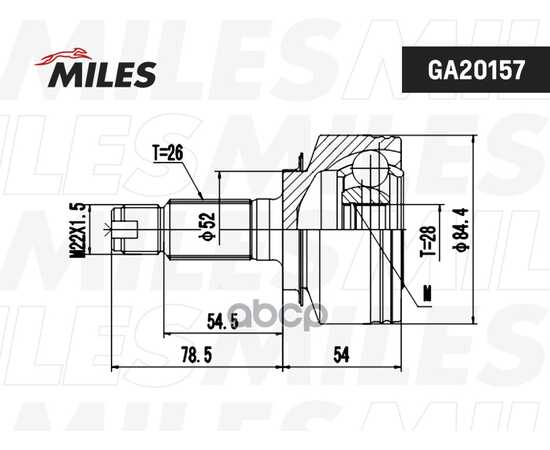 Купить ШРУС НАРУЖНЫЙ HONDA JAZZ 1.4 02-08 (GKN 304683) GA20157