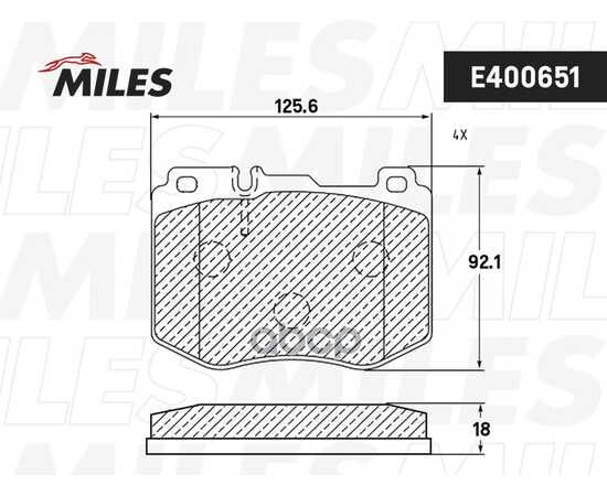 Купить КОЛОДКИ ТОРМОЗНЫЕ ПЕРЕДНИЕ (СМЕСЬ LOW-METALLIC) MERCEDES W205 14- (TRW GDB2081) E400651