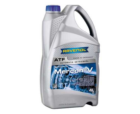 Купить ТРАНСМИССИОННОЕ МАСЛО RAVENOL ATF MERCON V ( 4Л) NEW 4014835732995