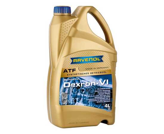 Купить МАСЛО ТРАНСМИССИОННОЕ RAVENOL ATF DEXRON VI СИНТЕТИЧЕСКОЕ 4 Л 4014835732292