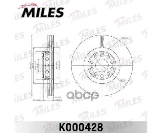 Купить ДИСК ТОРМОЗНОЙ ПЕРЕДНИЙ D323ММ. AUDI A8 2.5-6.0 94-10/VW PHAETON 3.2 02- (TRW DF4209S) K000428