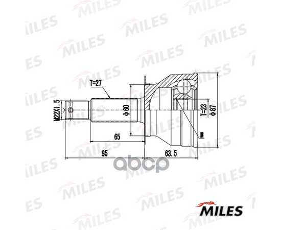 Купить ШРУС НАРУЖНЫЙ HYUNDAI SONATA EF 99-01 GA20679