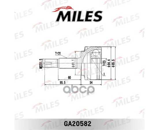 Купить ШРУС НАРУЖНЫЙ TOYOTA AURIS E150/COROLLA X E150 1.3-1.6 06- (GKN 305252) GA20582