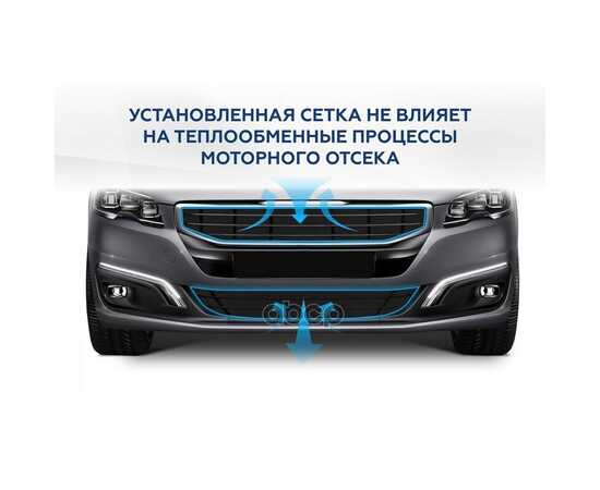 Купить СЕТКА ДЛЯ ЗАЩИТЫ РАДИАТОРА 1000Х400 R16 ЧЕРНАЯ, 1 ШТ. (ИНДИВИДУАЛЬНАЯ УПАКОВКА) UNIVERSAL RIVAL INDIV.ZS.1601.2