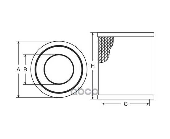 Купить ФИЛЬТР ВОЗДУШНЫЙ FORD FOCUS III/KUGA I/II MOT.1,6/2,0L SCT SB2188