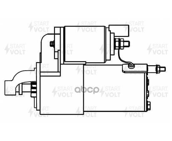 Купить СТАРТЕР ДЛЯ А/М HYUNDAI SANTA FE (12-)/KIA SORENTO (14-) 3.0I/3.3I 1,2КВТ (LST 0835)