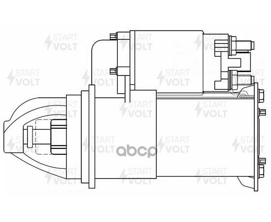 Купить СТАРТЕР ДЛЯ А/М CHEVROLET CAPTIVA C140 (10-)/OPEL ANTARA (10-) 2.4I/2.2D 1,2КВТ (LST 0505)