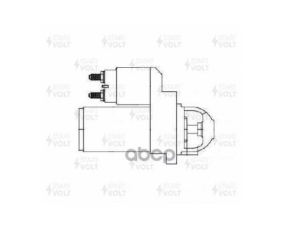 Купить СТАРТЕР ДЛЯ А/М ГАЗ ГАЗЕЛЬ NEXT (13-) С ДВ. CUMMINS ISF 2.8D 6MT 2,5КВТ STARTVOLT LST 0319