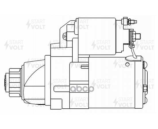 Купить СТАРТЕР ДЛЯ А/М NISSAN X-TRAIL T32 (14-)/TEANA L33 (14-) 2.5I 1,4КВТ STARTVOLT LST 1418