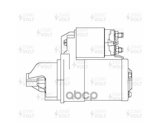 Купить СТАРТЕР ДЛЯ А/М SUZUKI GRAND VITARA (05-) 2.4I 1,3КВТ STARTVOLT LST 2403