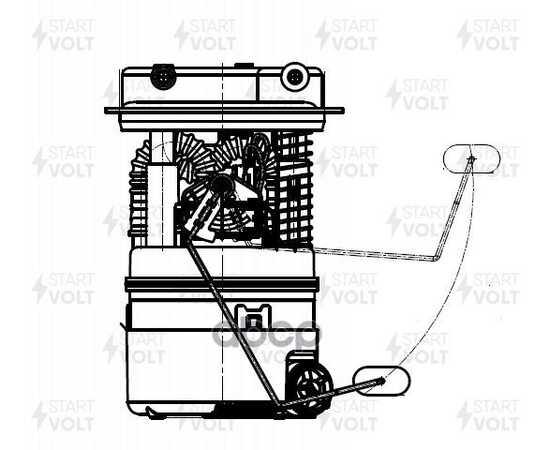 Купить МОДУЛЬ ТОПЛ. НАСОСА ДЛЯ А/М RENAULT ARKANA (19-) 1.3TCE 4X2 STARTVOLT SFM 0919