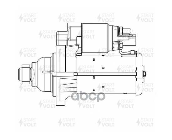 Купить СТАРТЕР ДЛЯ А/М VAG OCTAVIA A7 (12-) 1.4TSI (START-STOP) (LST 1830)