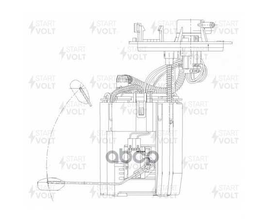 Купить МОДУЛЬ ТОПЛИВНОГО НАСОСА ДЛЯ А/М HYUNDAI SOLARIS II 17-/KIA RIO 17- 1.4I/1.6I SFM0817