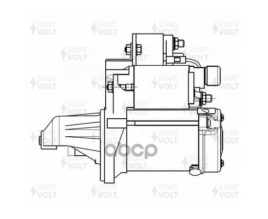 Купить СТАРТЕР ДЛЯ А/М SUBARU XV 12-/FORESTER 12- 2.0I CVT 1,6КВТ LST2220