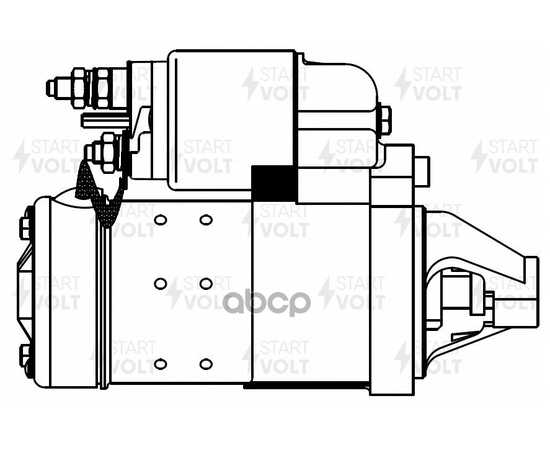 Купить СТАРТЕР ДЛЯ А/М FIAT ALBEA (03-)/DOBLO (05-) 1.4I 1,4КВТ (LST 1619)