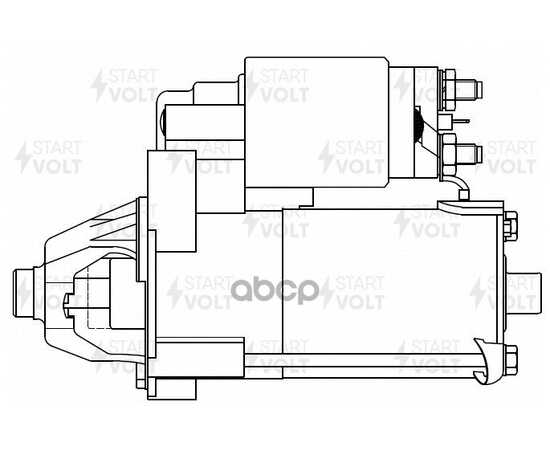 Купить СТАРТЕР ДЛЯ А/М FORD TRANSIT CONNECT (02-) 1.8TDCI 1,4КВТ LST 1011