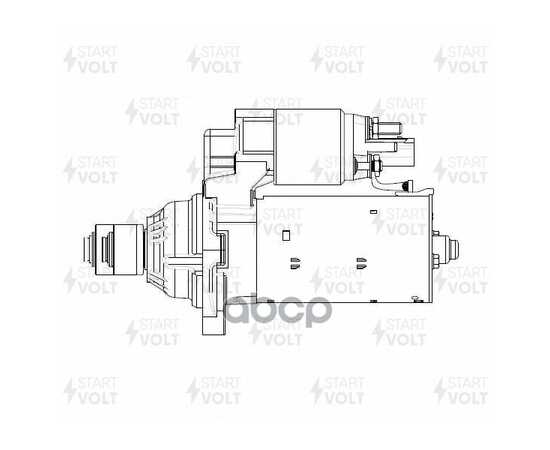 Купить СТАРТЕР ДЛЯ А/М VAG TIGUAN (07-) 2.0TFSI 1,7КВТ LST1850