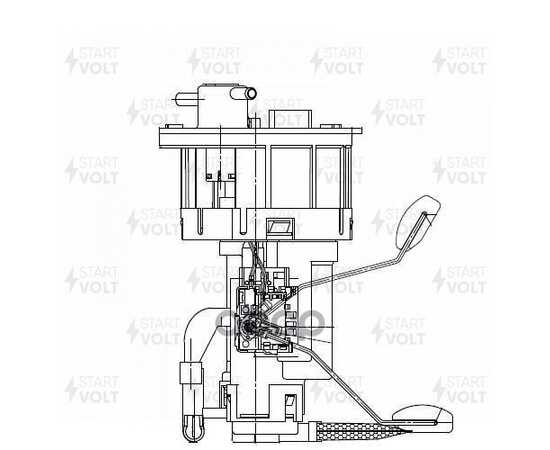 Купить МОДУЛЬ ТОПЛ. НАСОСА ДЛЯ А/М KIA RIO (05-) 1.4I/1.6I STARTVOLT SFM 0824