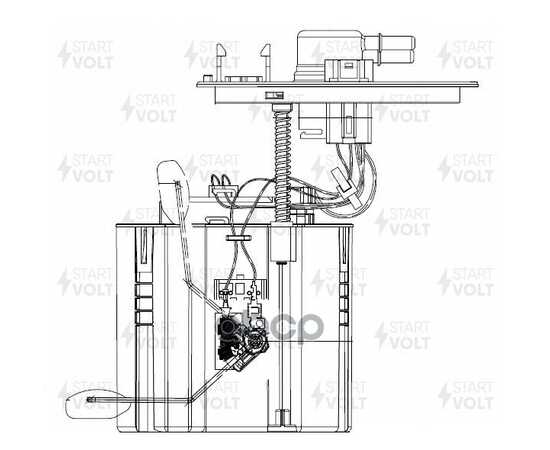 Купить МОДУЛЬ ТОПЛ. НАСОСА ДЛЯ А/М HYUNDAI ELANTRA (16-) 1.6I/2.0I STARTVOLT SFM 1430