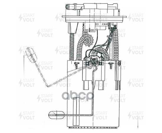 Купить МОДУЛЬ ТОПЛ. НАСОСА ДЛЯ А/М TOYOTA AVENSIS (03-) 2.0I STARTVOLT SFM 1913