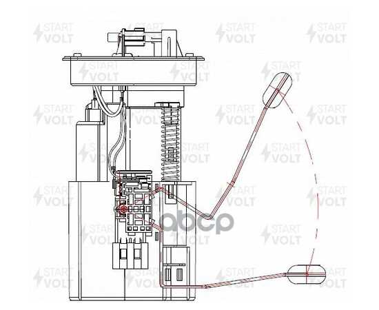 Купить МОДУЛЬ ТОПЛ. НАСОСА ДЛЯ А/М NISSAN TEANA J31 (03-) 2.0I/2.3I/3.5I STARTVOLT SFM 1444