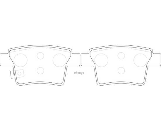 Купить КОЛОДКИ ТОРМОЗНЫЕ ЗАДНИЕ FORD MONDEO III 09.04-/JAGUAR X-TYPE BP51501