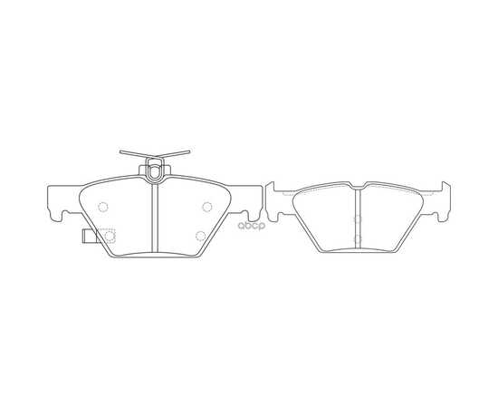 Купить ТОРМОЗНЫЕ ДИСКОВЫЕ КОЛОДКИ BP27001