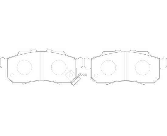 Купить КОЛОДКИ ДИСКОВЫЕ HONDA LIFE 0.7 2003 - ПО HONDA LIFE 0.7 2001 - 2003 HONDA THATS 0.7 2001 - ПО BP28336